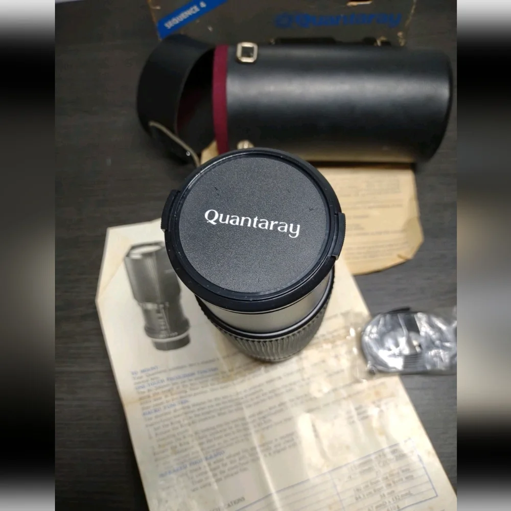 Vintage Canon Camera Zoom Lens Quantaray Automatic Compact One Touch Zoom Lens